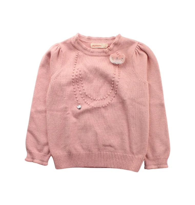 Momonittu Knit Sweater 4T