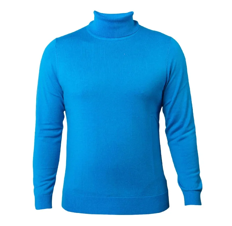 Prestige SW-495 T. Neck Sweater - Sky