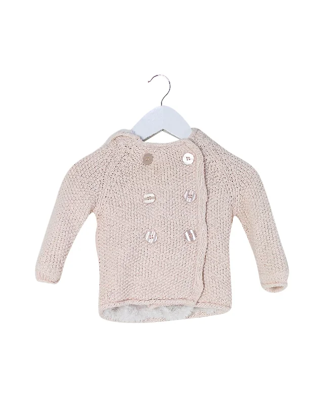 The Little Tailor Padded Knit Sweater 3-6M