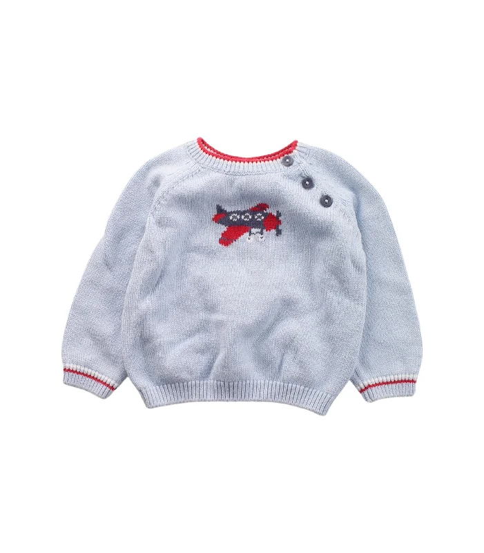 The Little White Company Knit Sweater 0-3M