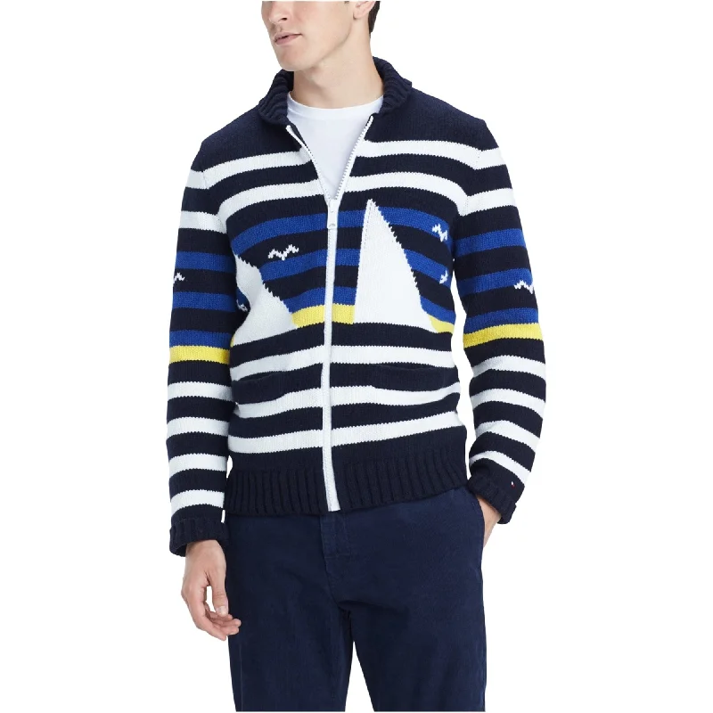 Tommy Hilfiger Mens Coastal Cardigan Sweater