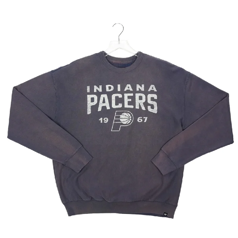 Adult Indiana Pacers Windsor River Crewneck Sweatshirt in Navy by 47