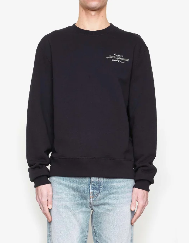 Amiri Black Amiri Theatre Sweatshirt