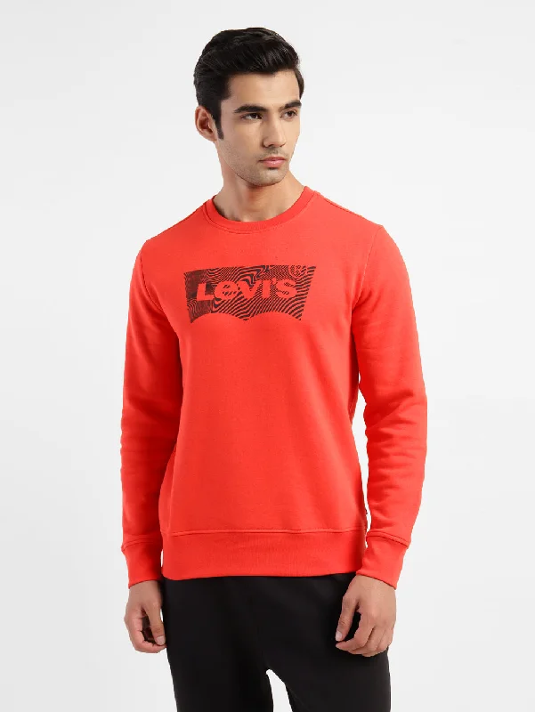 Men's Brand Logo Crew Neck Sweatshirt