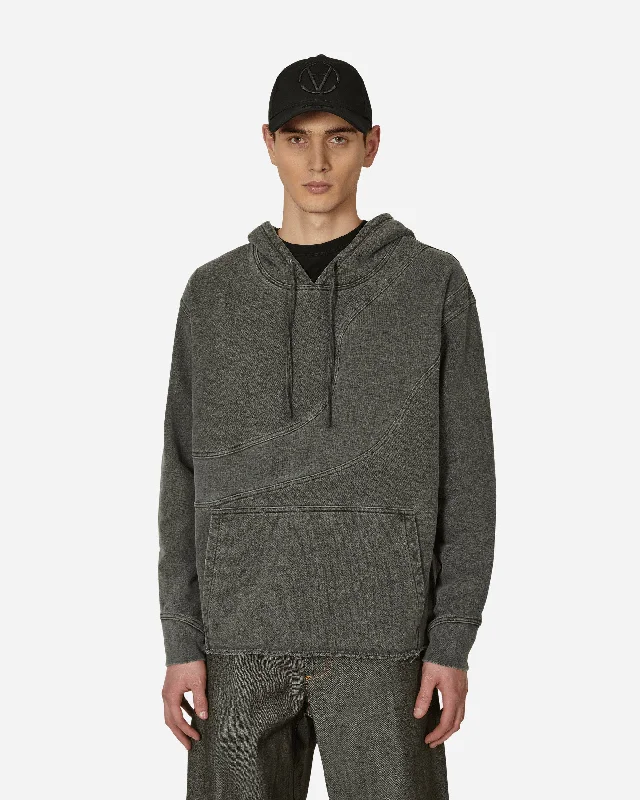 Sash Hooded Sweatshirt Grey