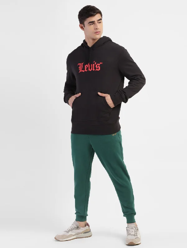 Men's Brand Logo Hooded Sweatshirt