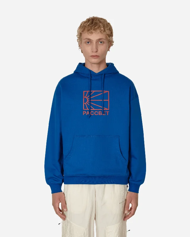 Big Logo Hooded Sweatshirt Blue