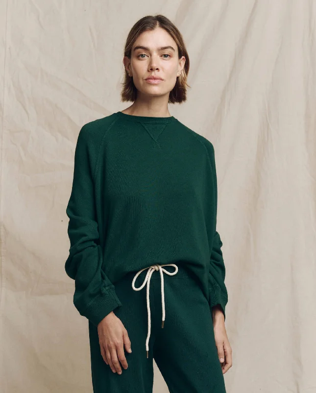 The Slouch Sweatshirt. Solid -- Pinyon