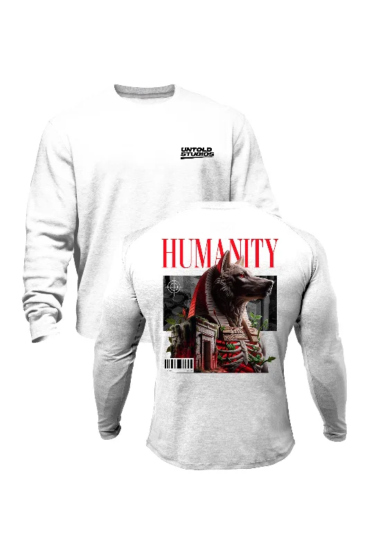 Untold Studios Humanity Sweatshirt - White