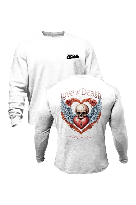 Untold Studios Love till Death Sweatshirt - White