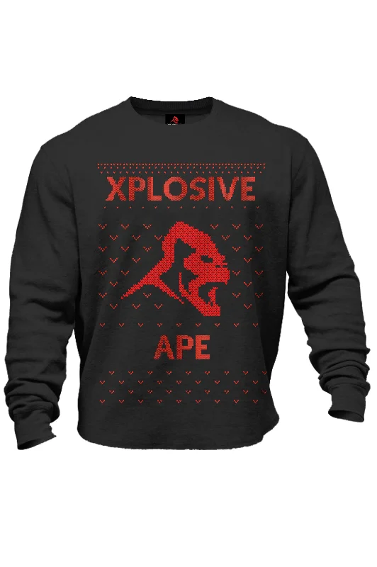 XAPE "Jingle Tree" Sweatshirt - Black